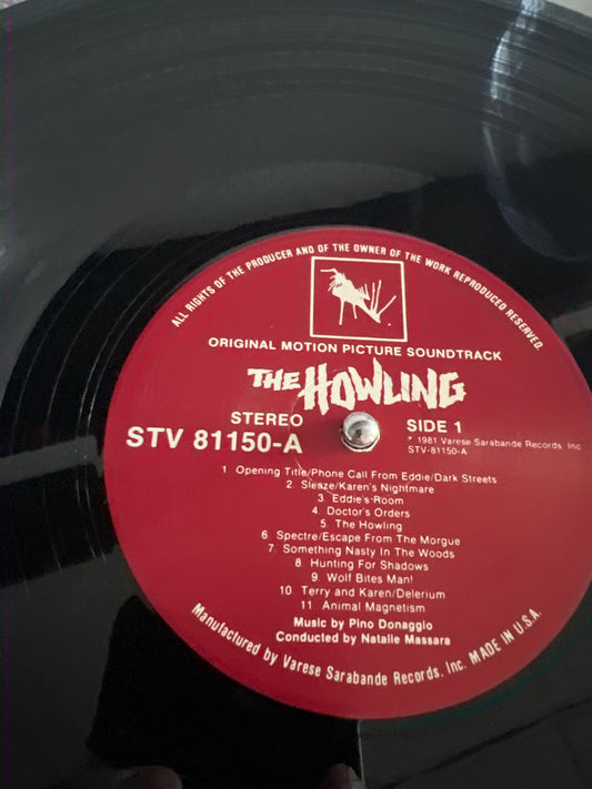 THE HOWLING - Pino Donaggio