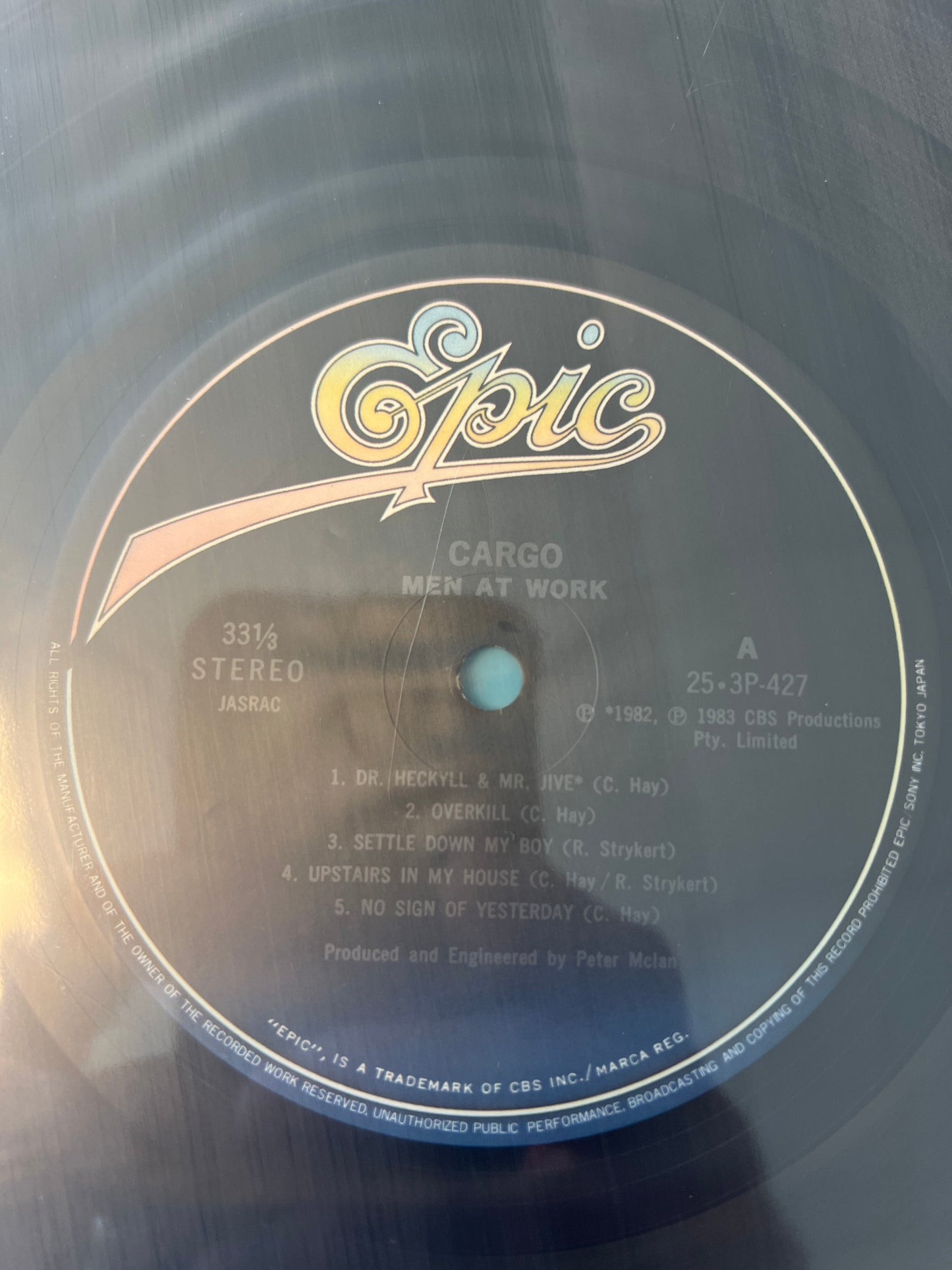 MEN AT WORK - cargo