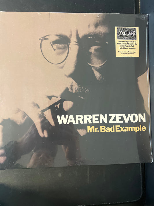 WARREN ZEVON - Mr. Bad Example