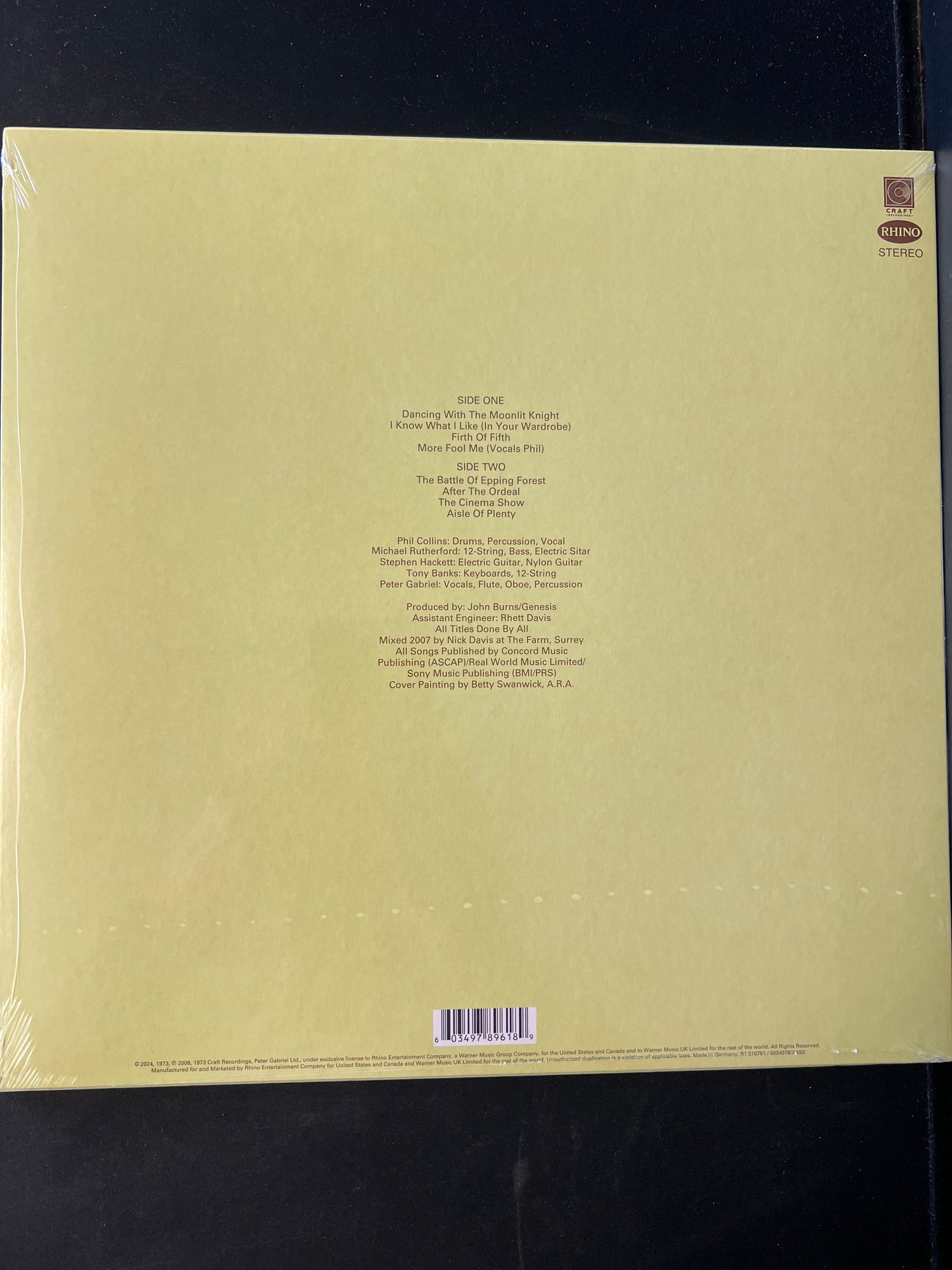 GENESIS - selling England be the pound