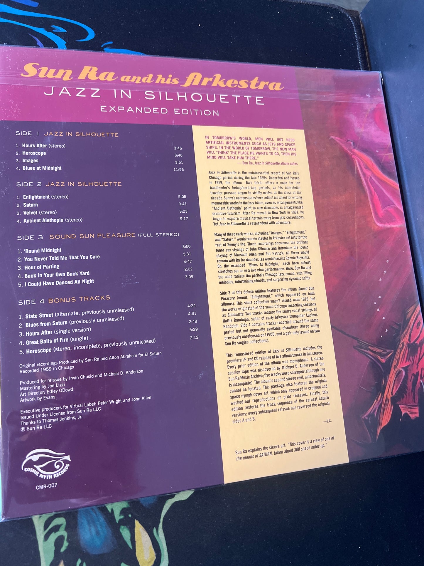 SUN RA - jazz in silhouette