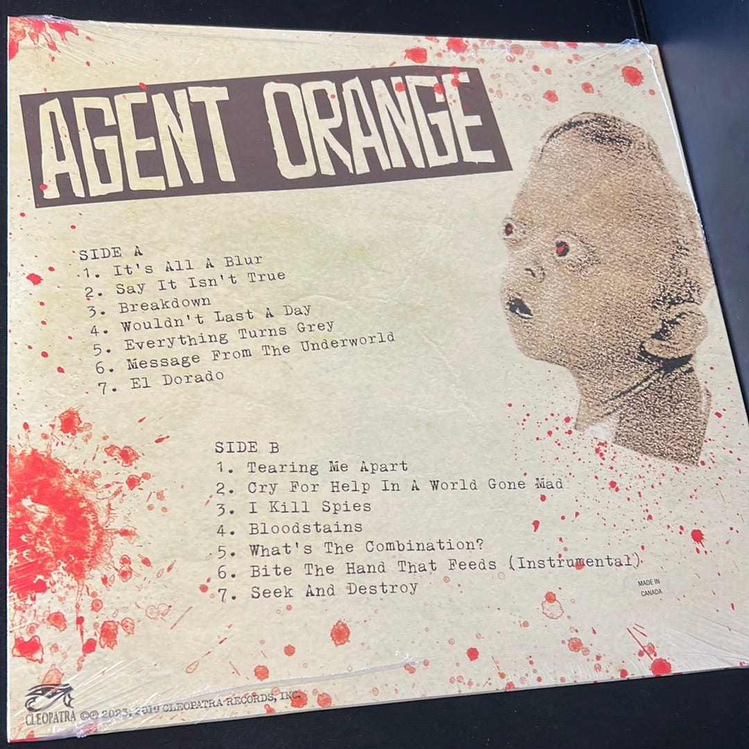 AGENT ORANGE - bloodstains