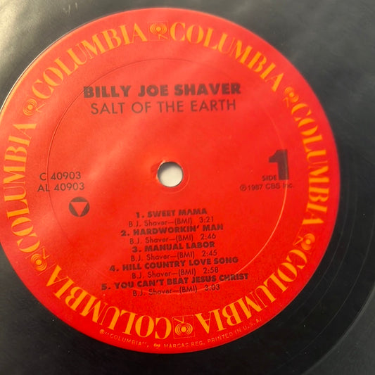 BILLY JOE SHAVER - salt of the earth