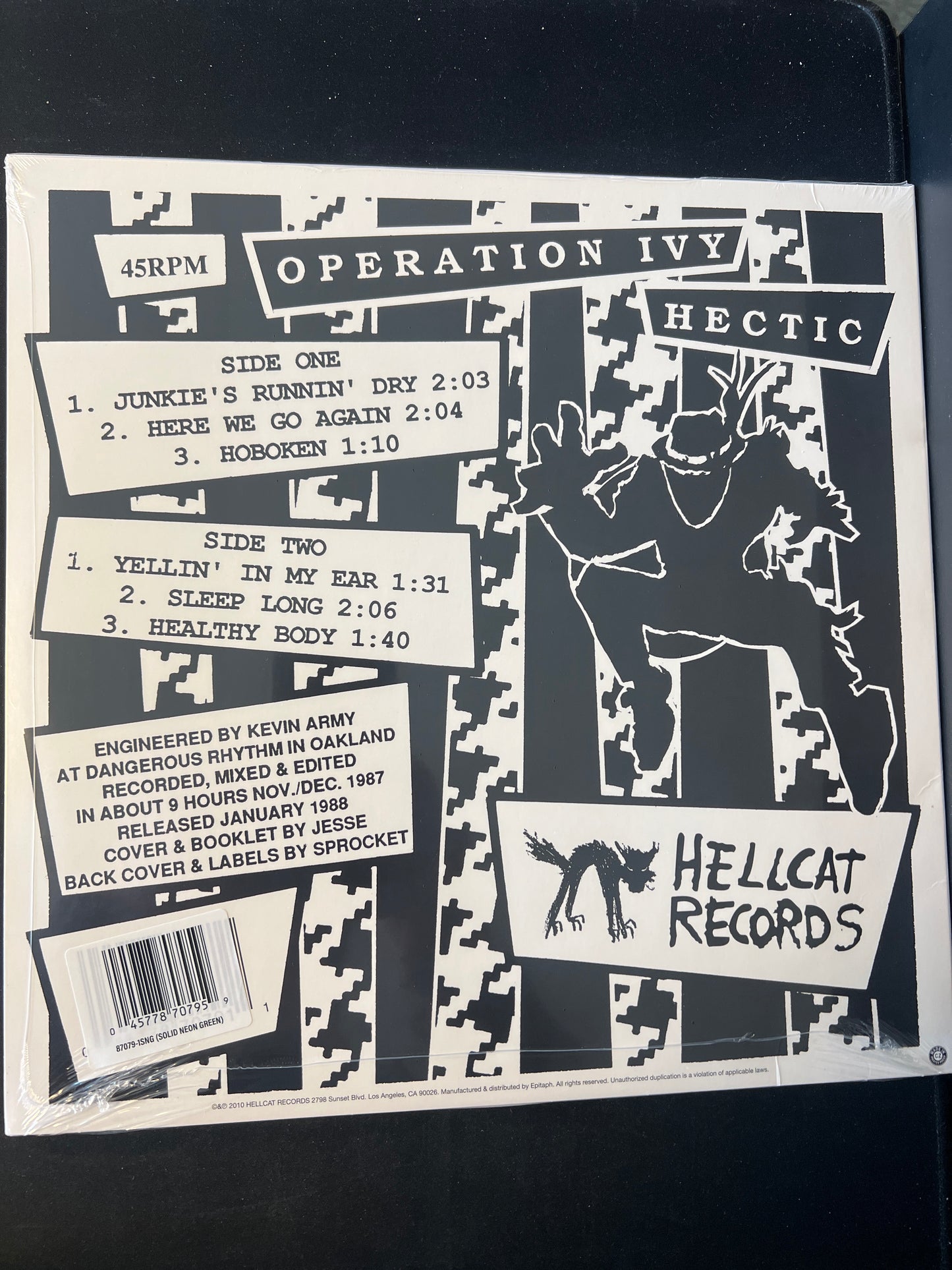 OPERATION IVY - hectic E.P.