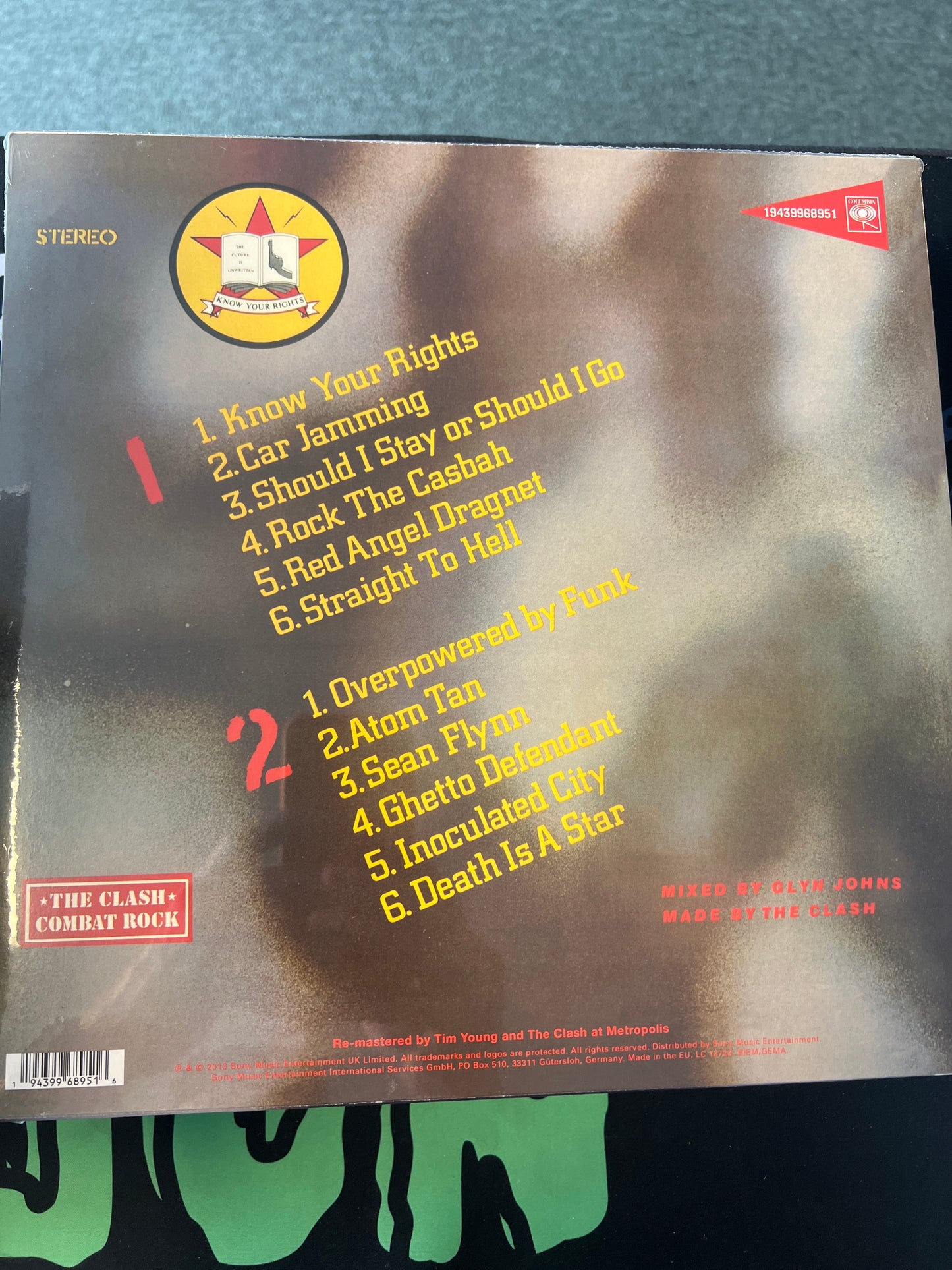 THE CLASH - combat rock