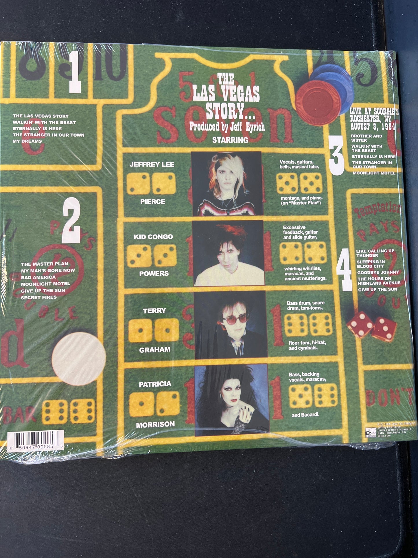 THE GUN CLUB - The Las Vegas Story (super deluxe gatefold edition)