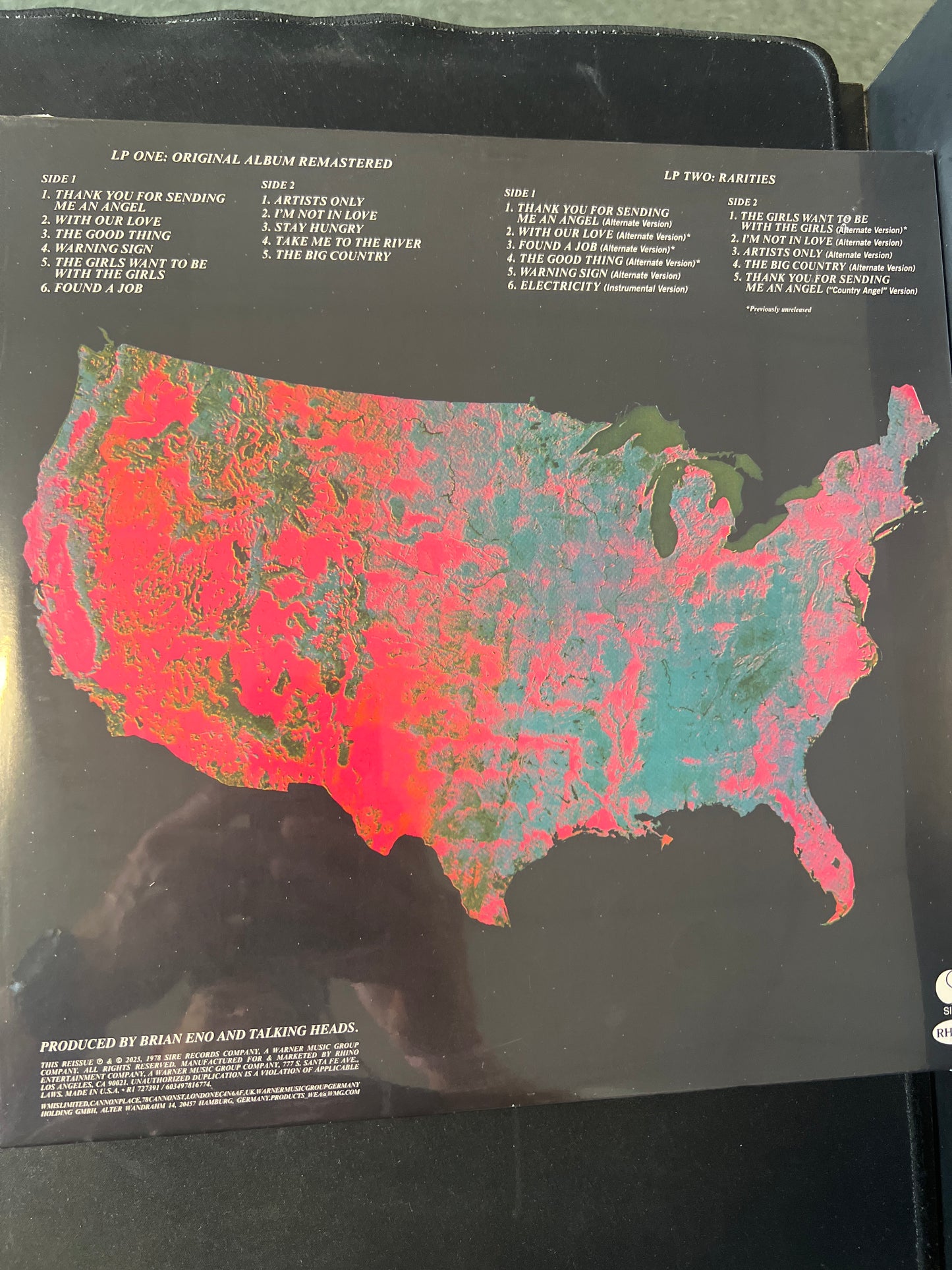 TALKING HEADS - more songs about buildings and food