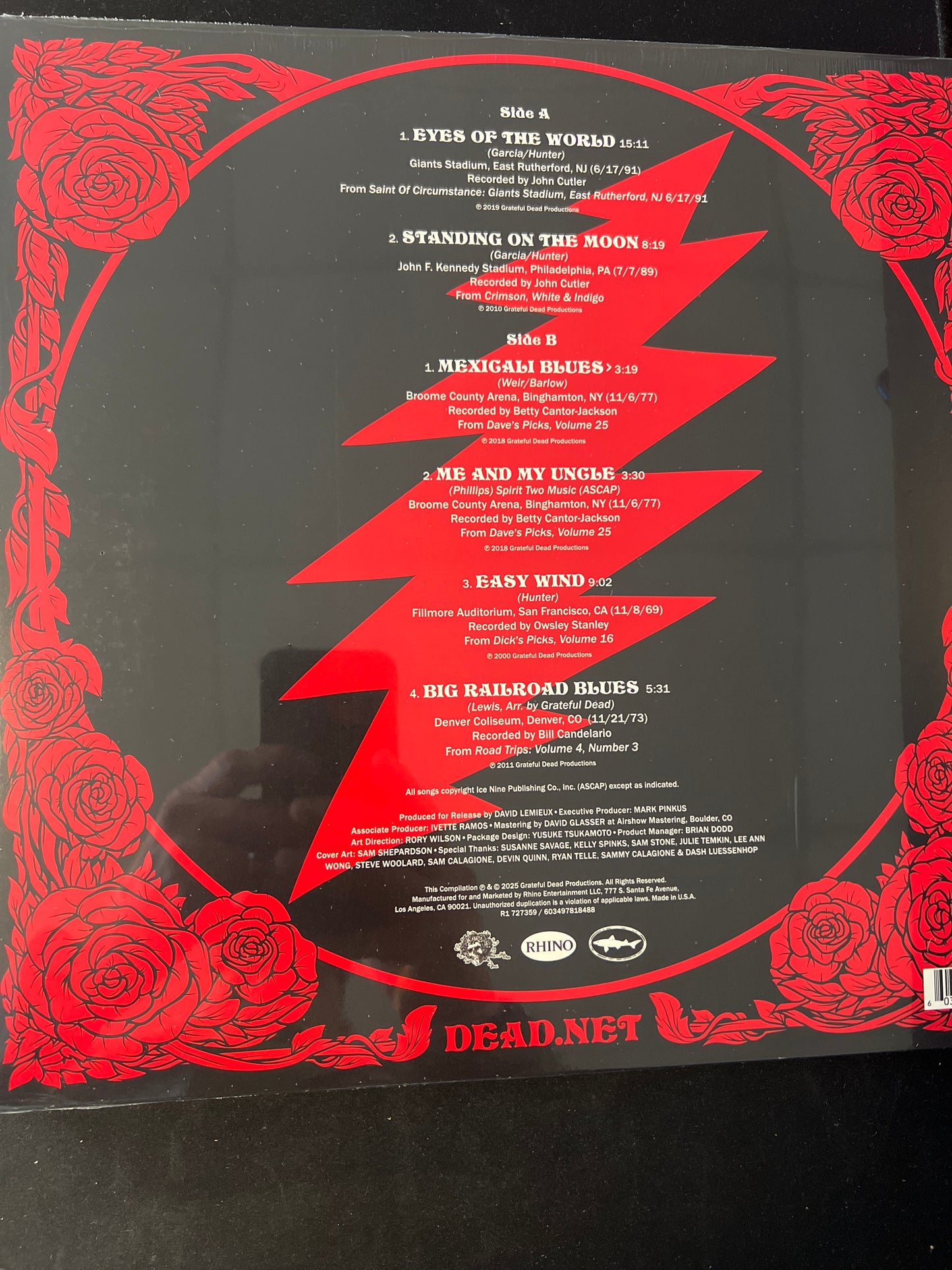 GRATEFUL DEAD - on the back porch vol. 1