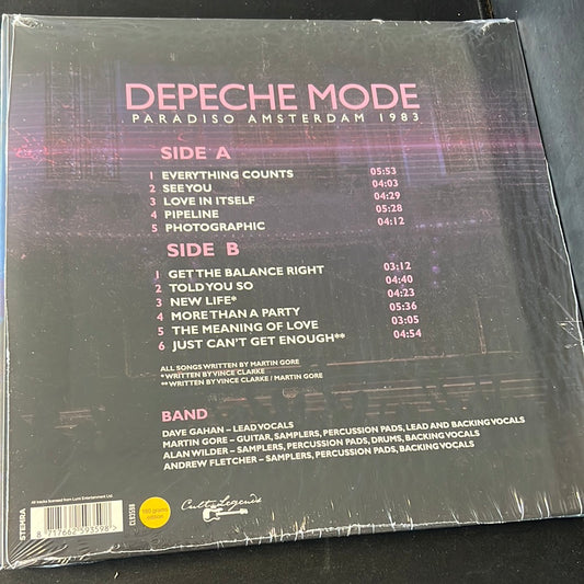 DEPECHE MODE - paradiso Amsterdam 1983