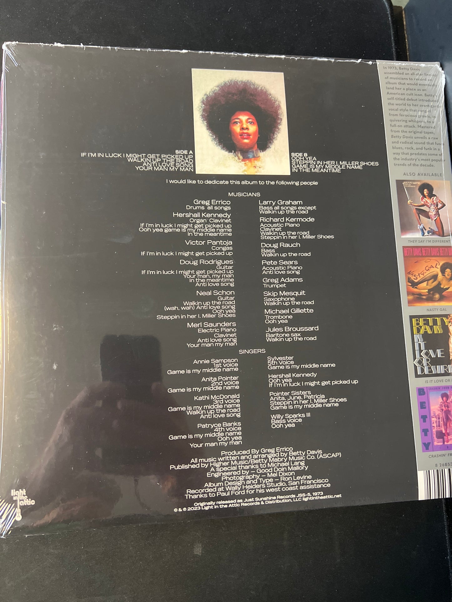 BETTY DAVIS - Betty Davis