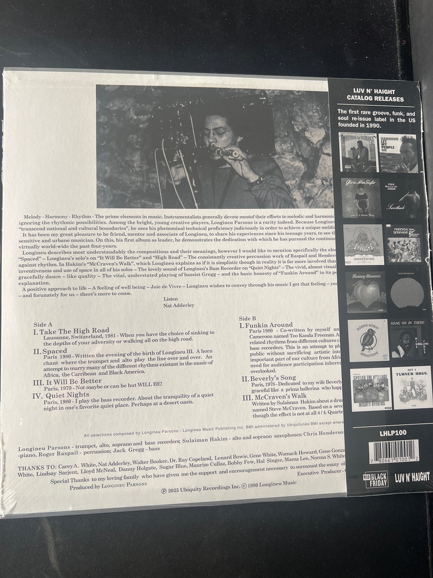 LONGINEU PARSONS - Luv N’ Haight