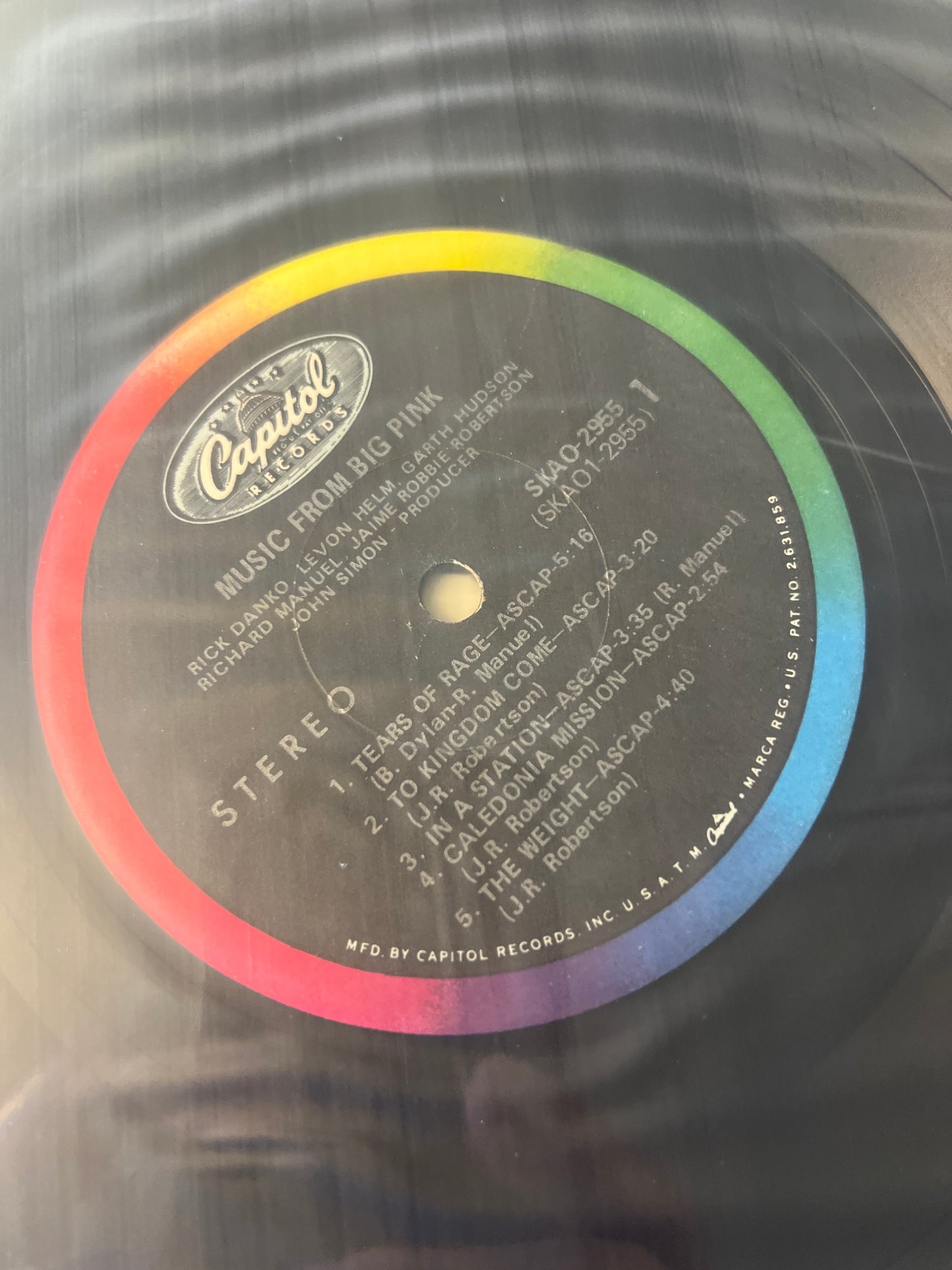 THE BAND - music from big pink