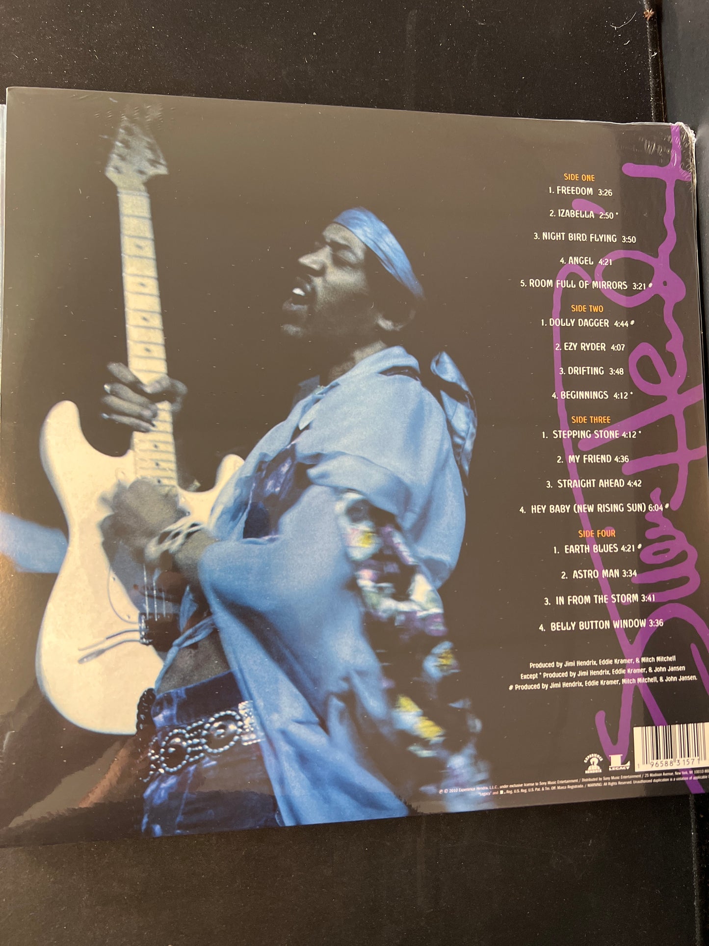 JIMI HENDRIX - first rays of the new rising sun