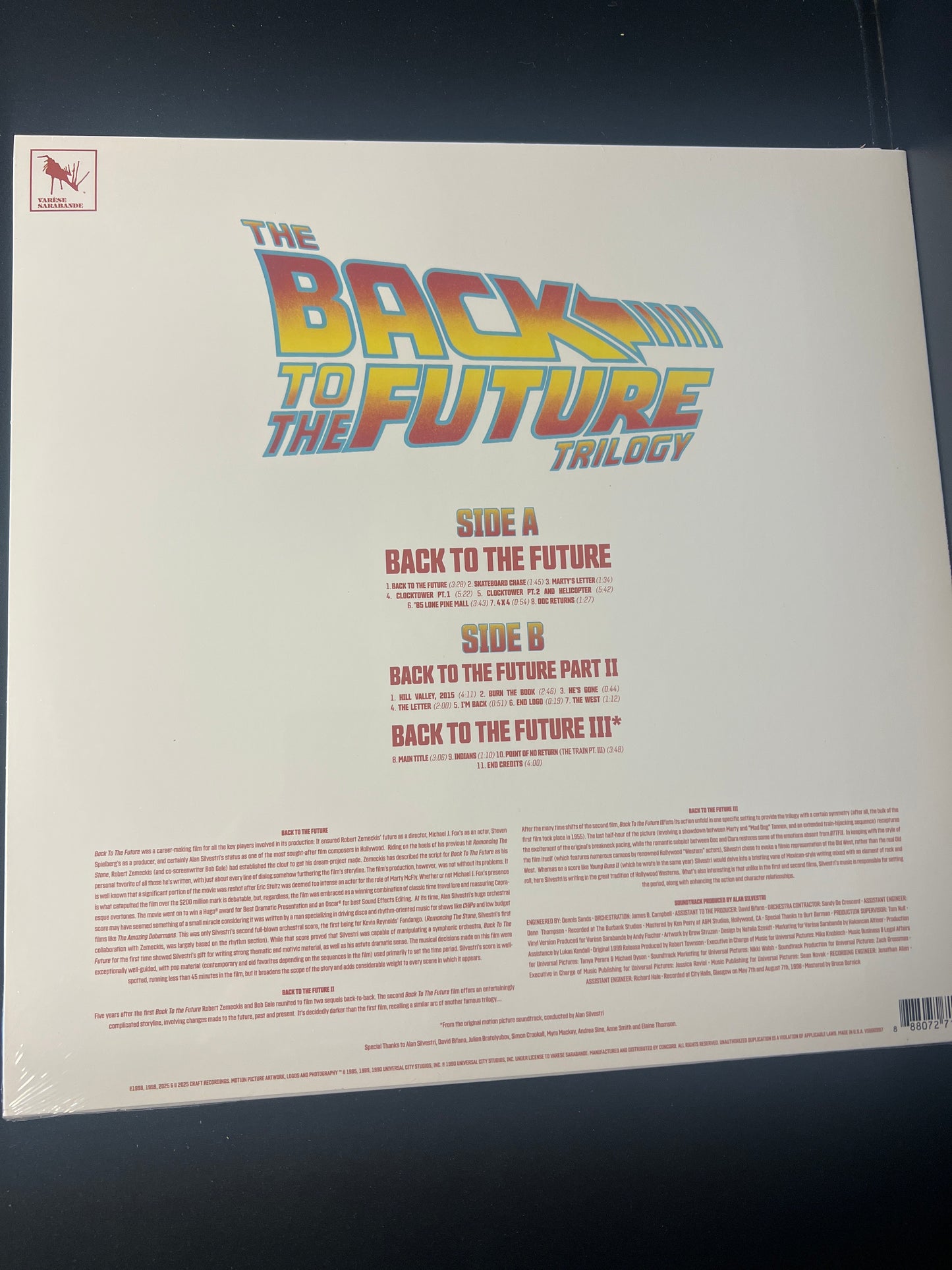 THE BACK TO THE FUTURE TRILOGY - Alan Silvestri