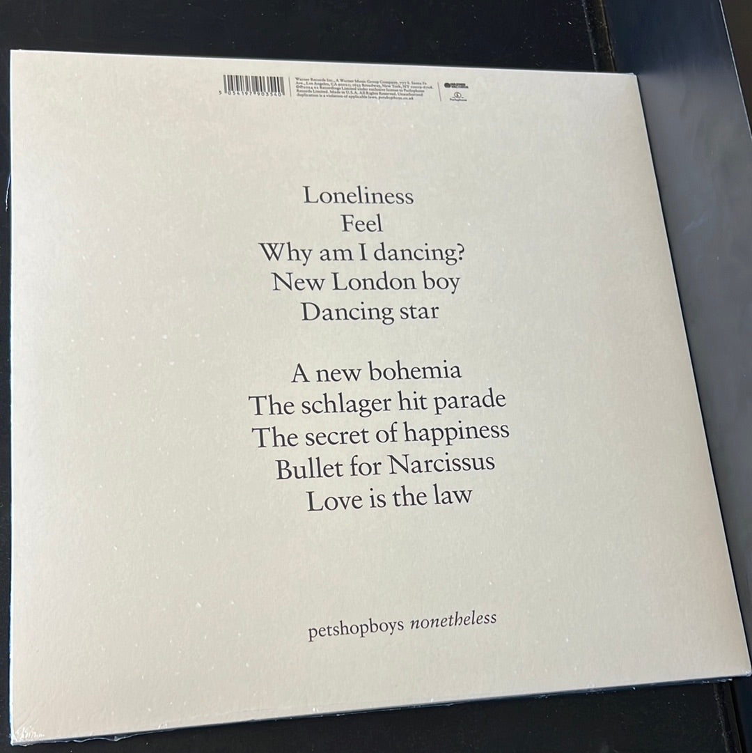 PET SHOP BOYS - nonetheless
