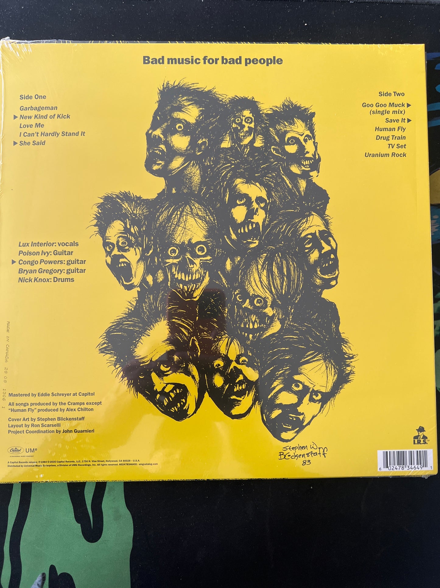 THE CRAMPS - bad music for bad people