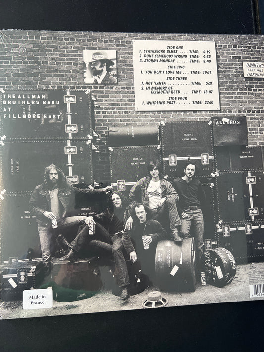 THE ALLMAN BROTHERS - at Fillmore East