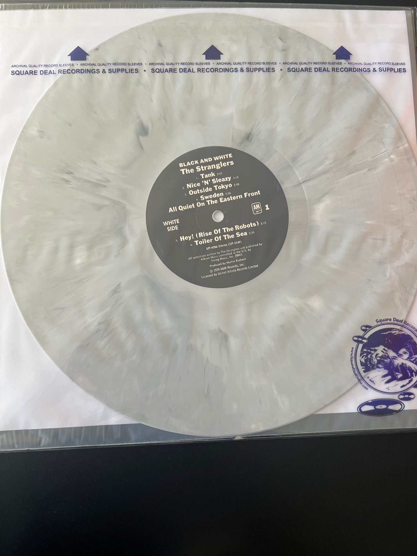 THE STRANGLERS - black and white