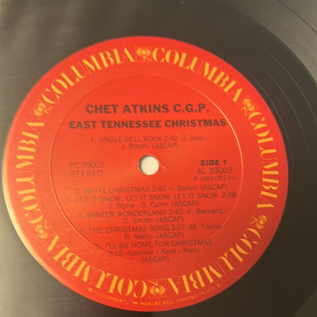 CHET ATKINS - East Tennessee Christmas