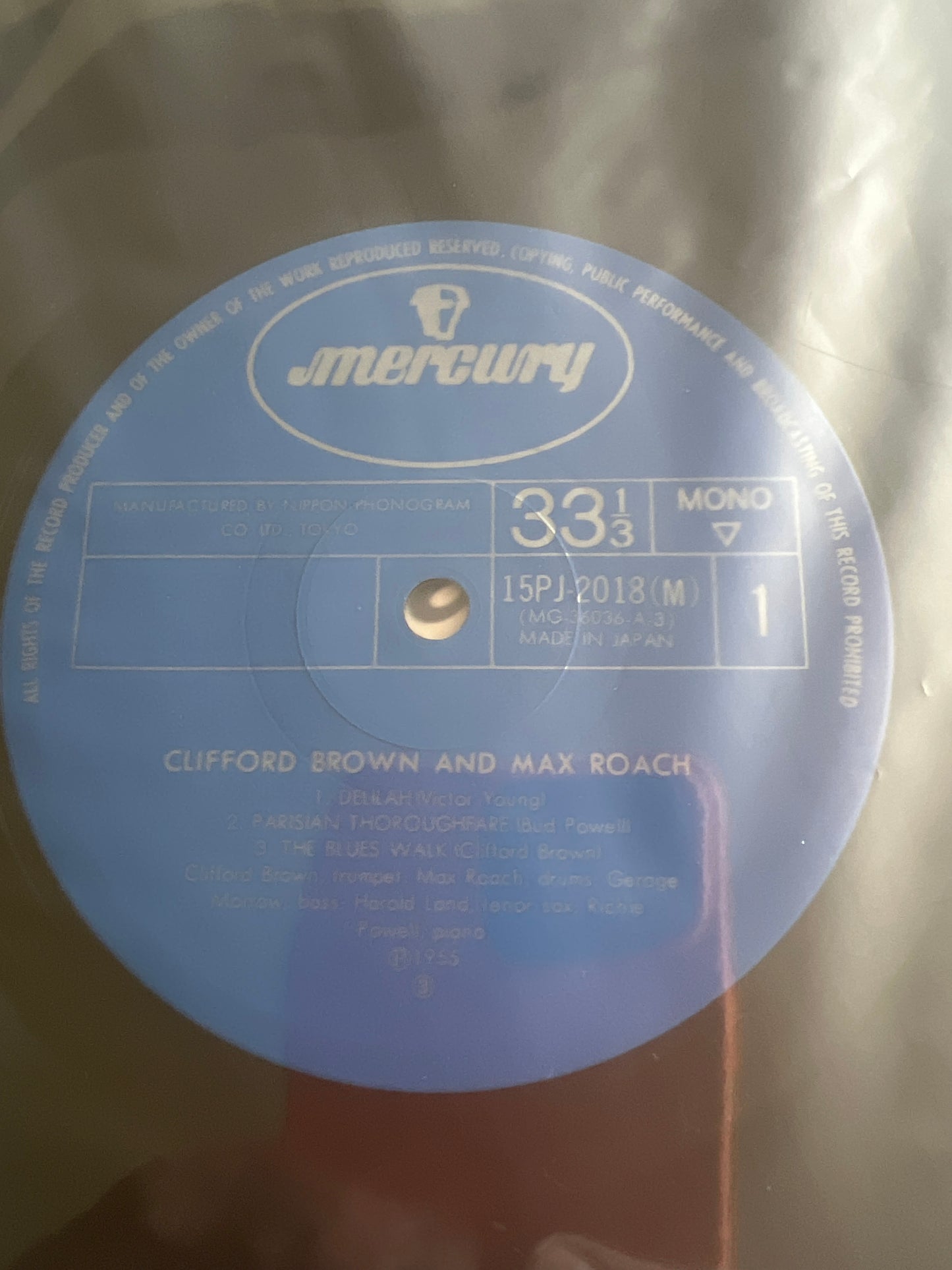 CLIFFORD BROWN / MAX ROACH - Clifford Brown and Max Roach