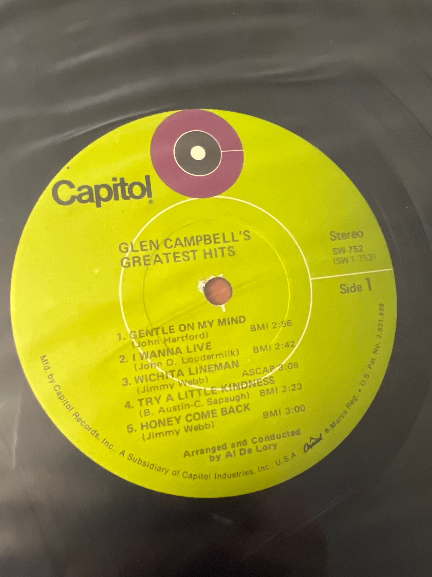 GLEN CAMPBELL - greatest hits