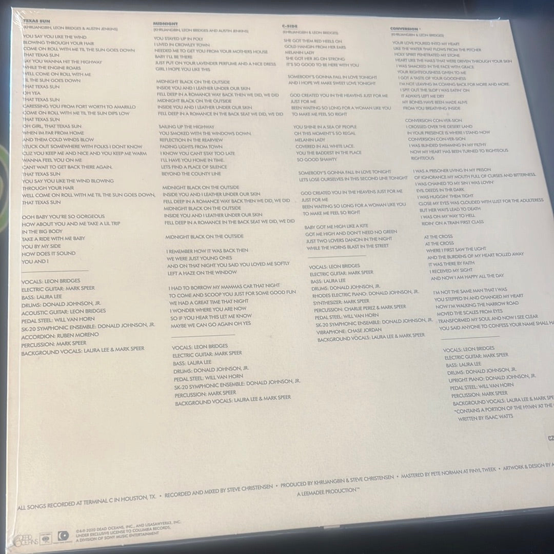 KHRUANGBIN & LEON BRIDGES - Texas Sun