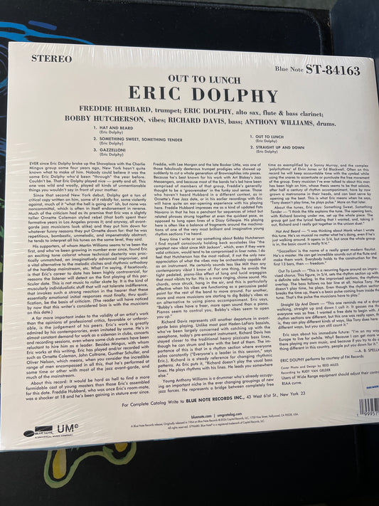 ERIC DOLPHY - out to lunch