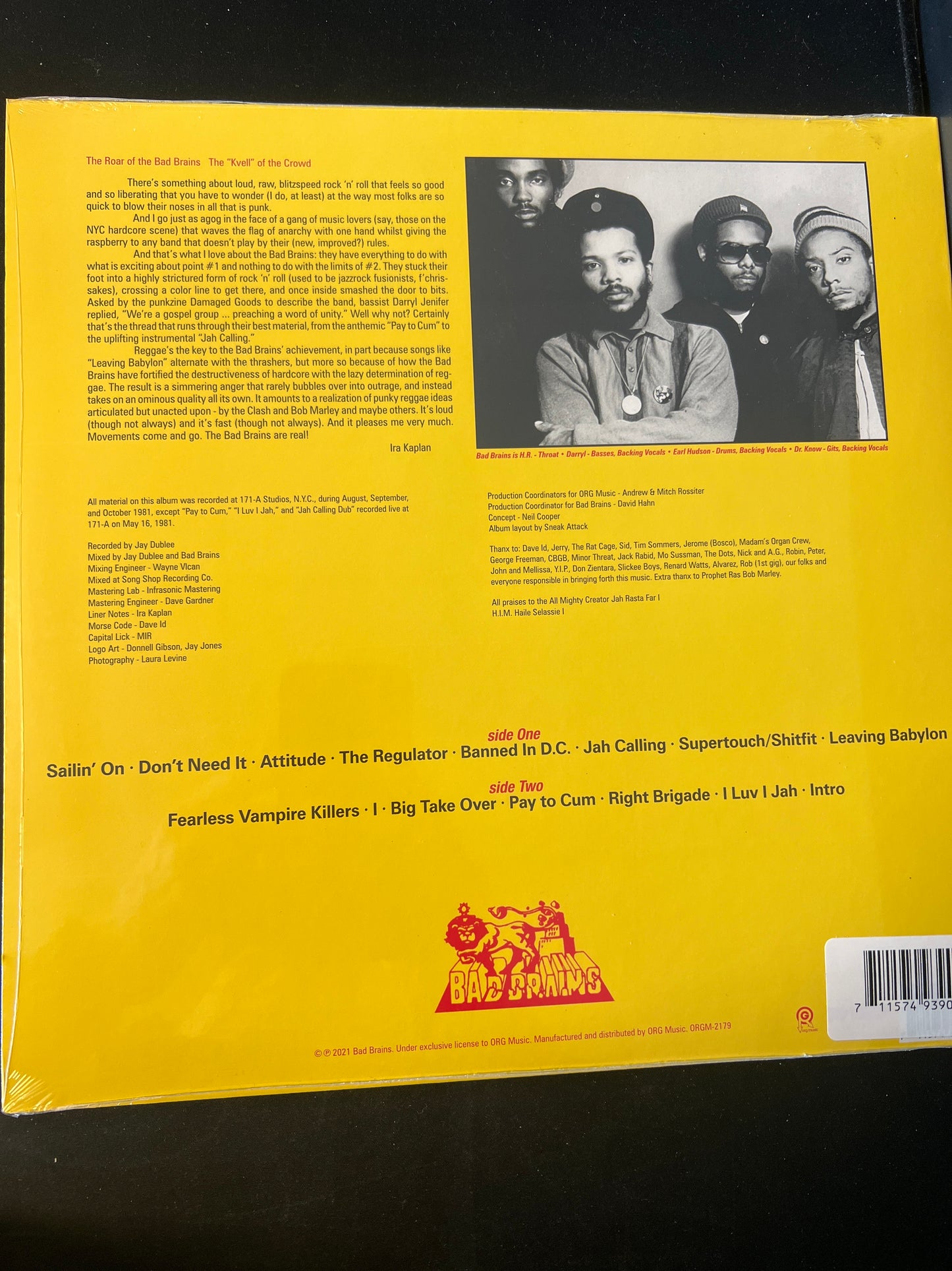 BAD BRAINS - Bad Brains