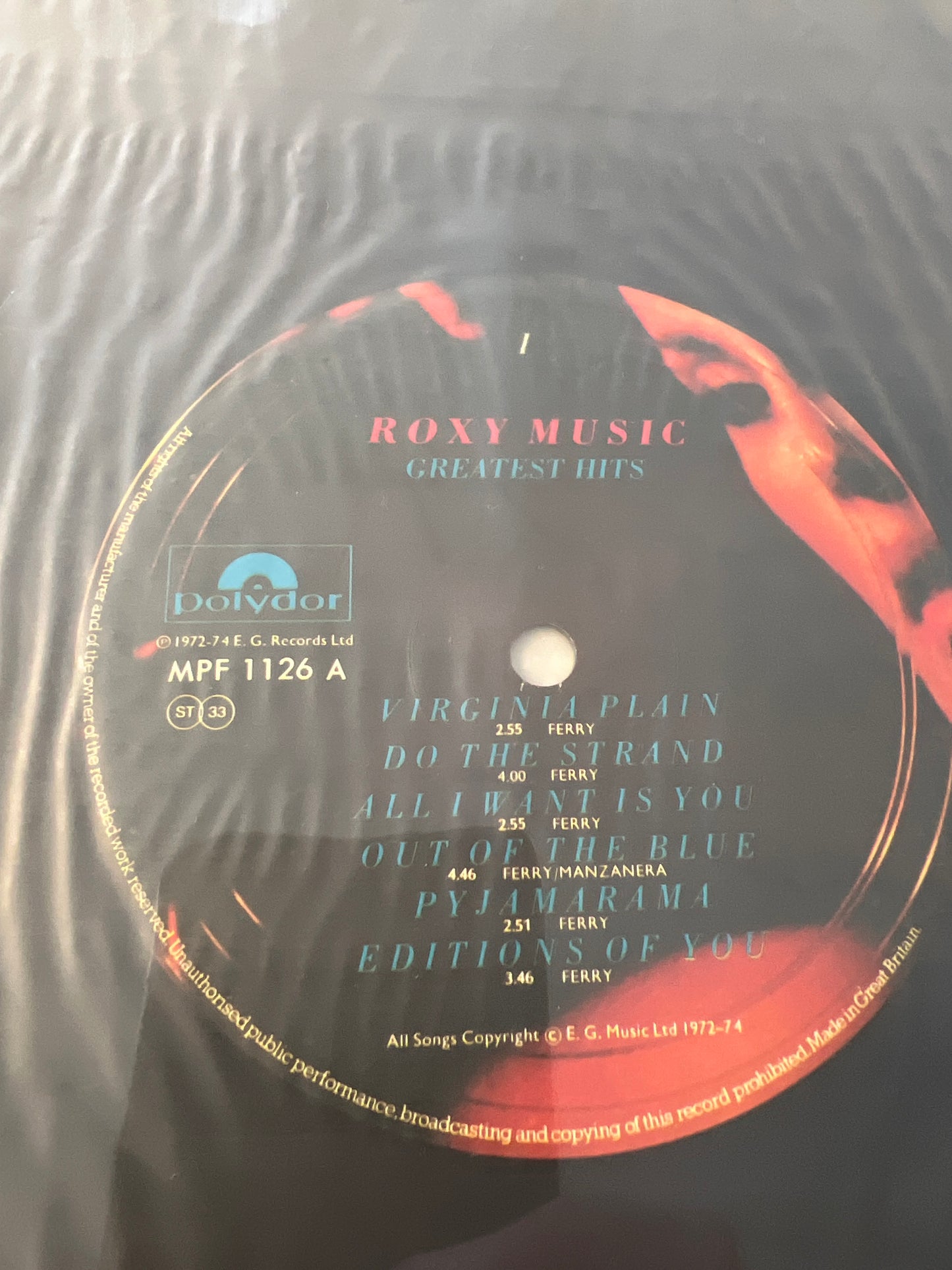 ROXY MUSIC - greatest hits
