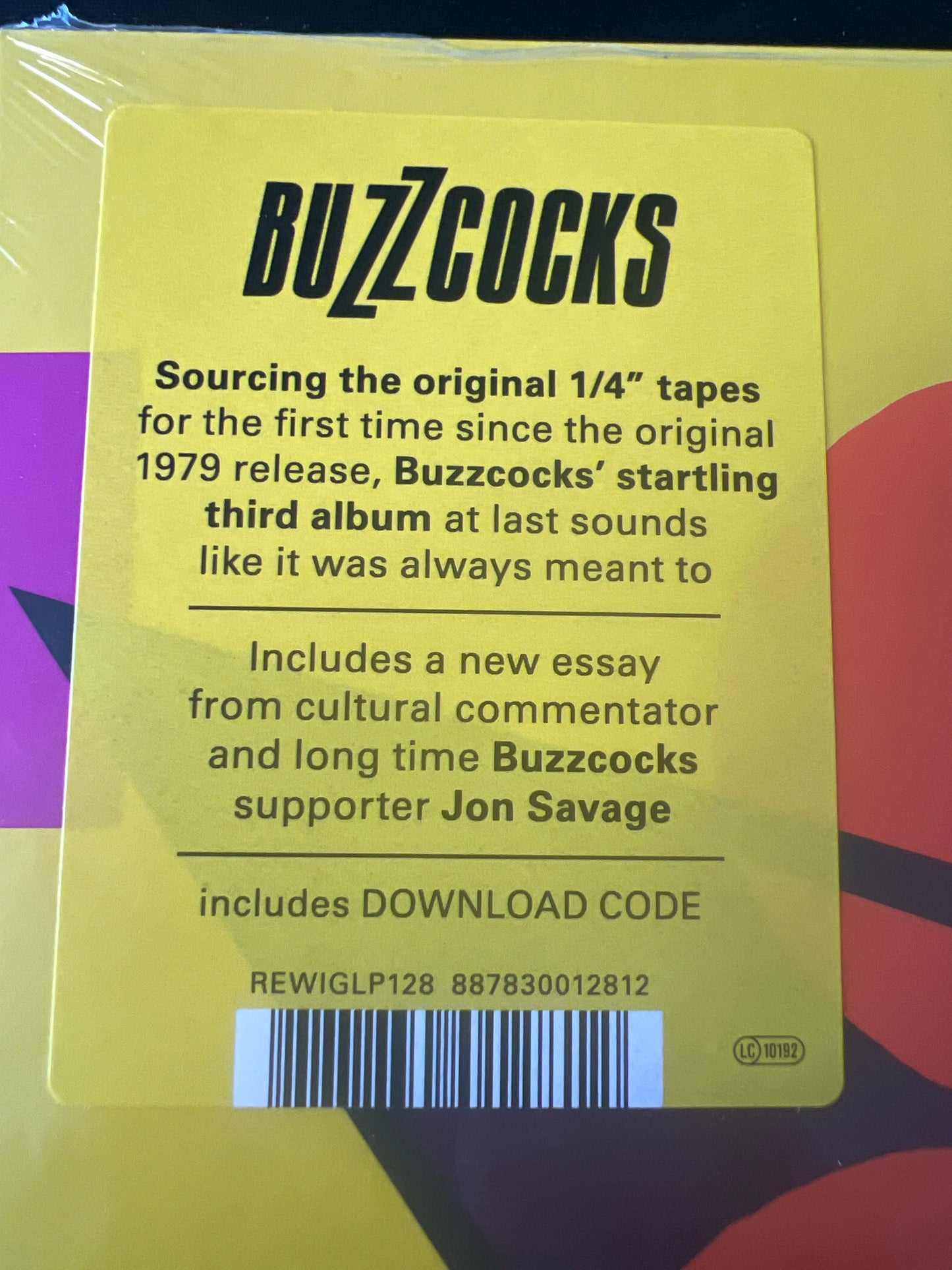 BUZZCOCKS - a different kind of tension