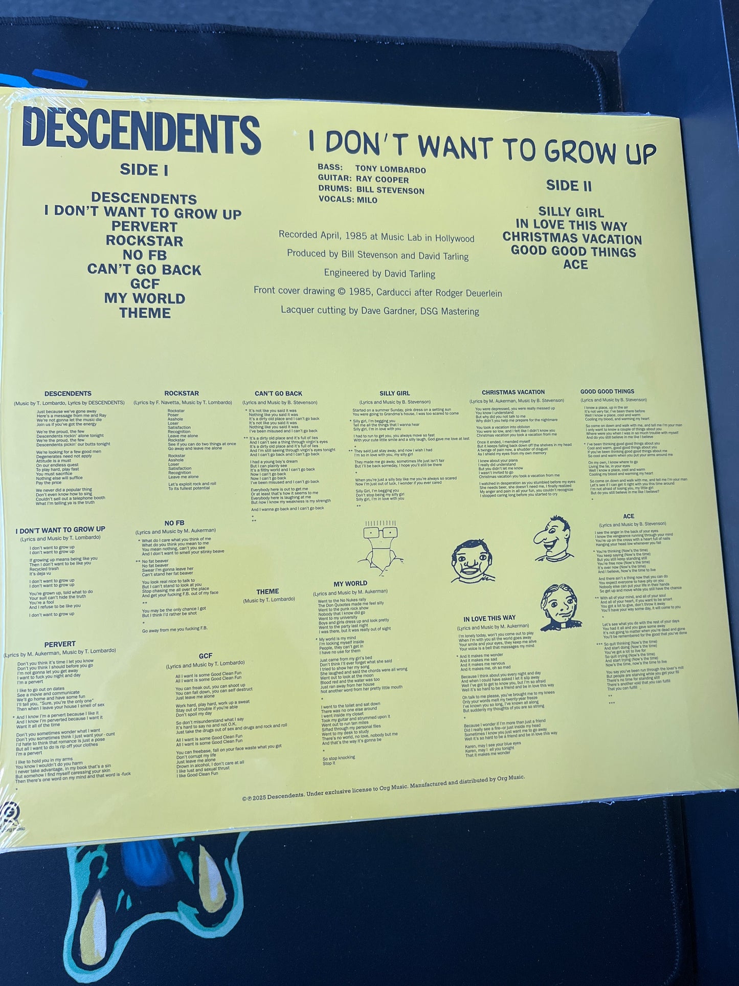 DESCENDENTS - I don’t want to grow up