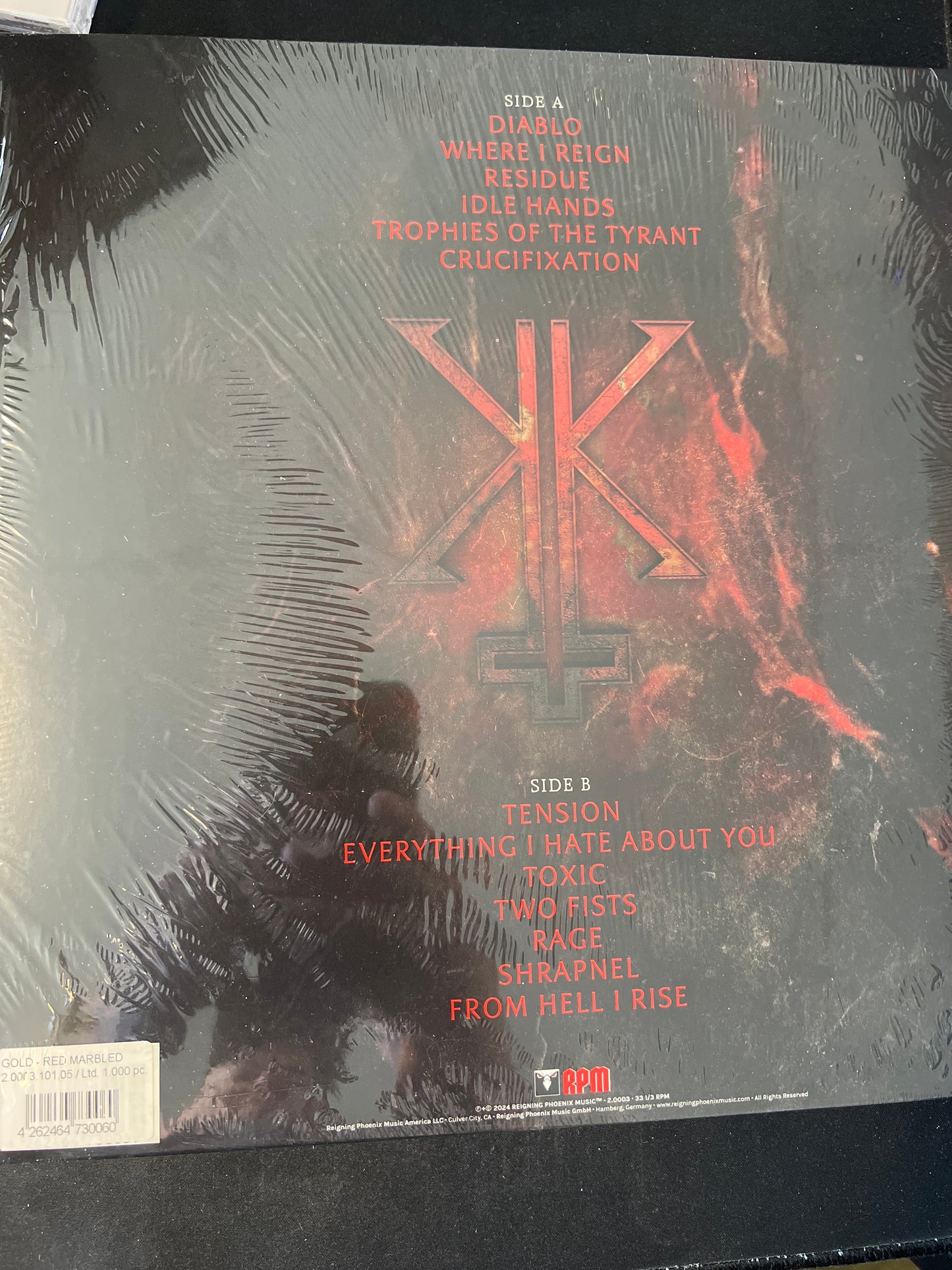 KERRY KING - from Hell I rise