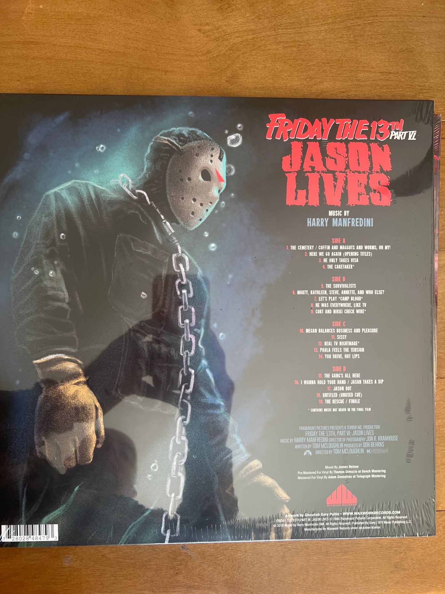 FRIDAY THE 13th JASON LIVES - Harry Manfredini
