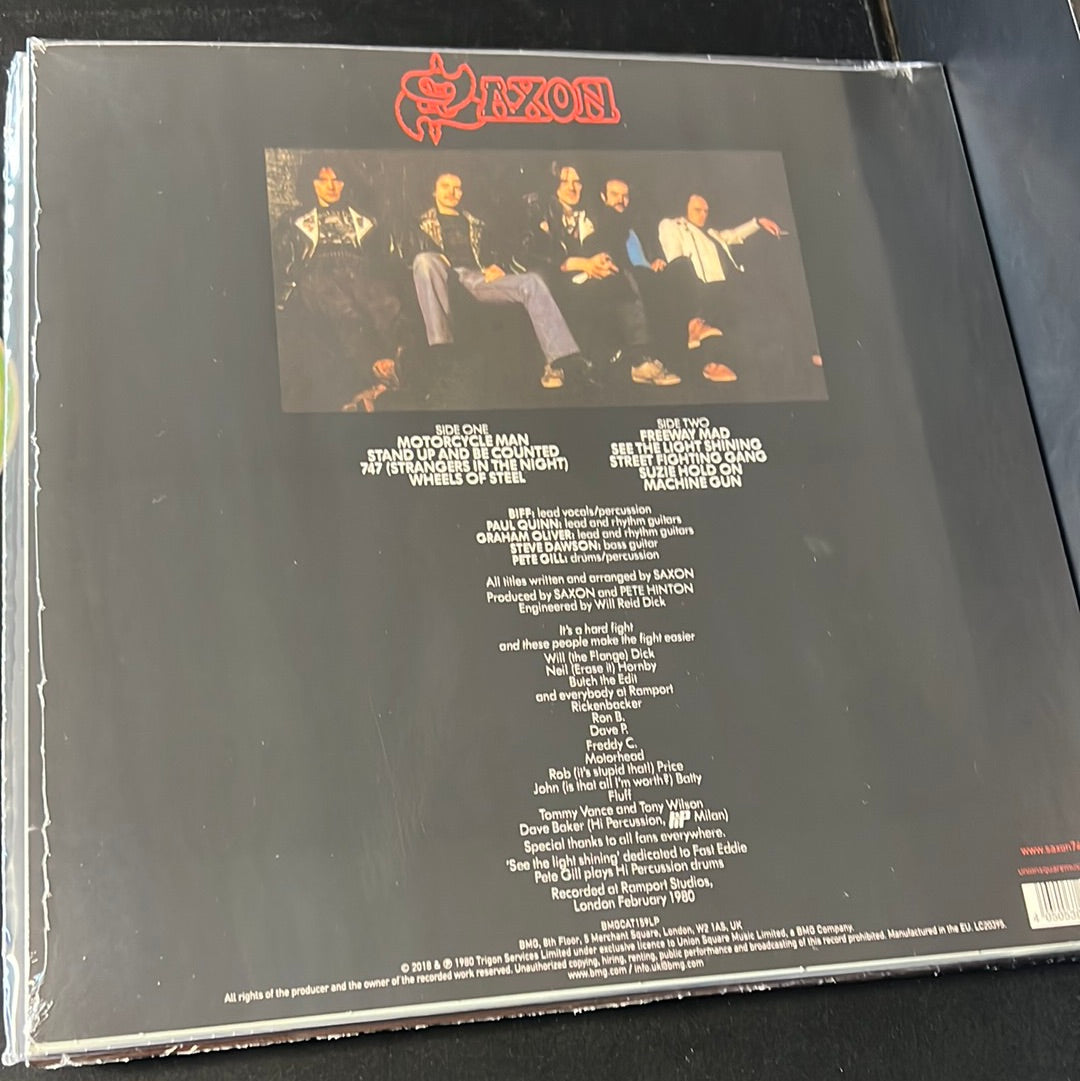 SAXON - wheels of steel