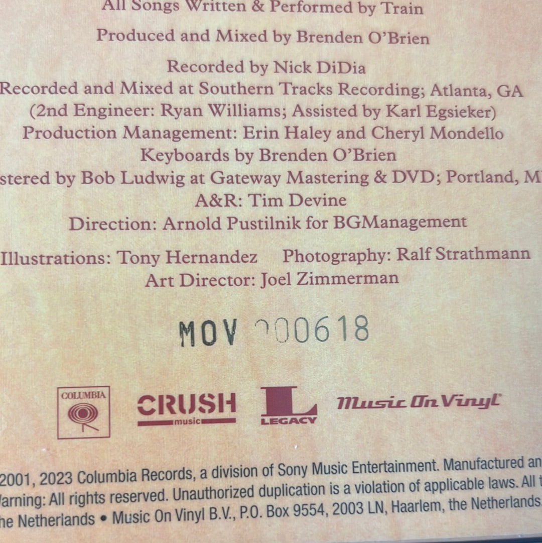 TRAIN - drops of Jupiter