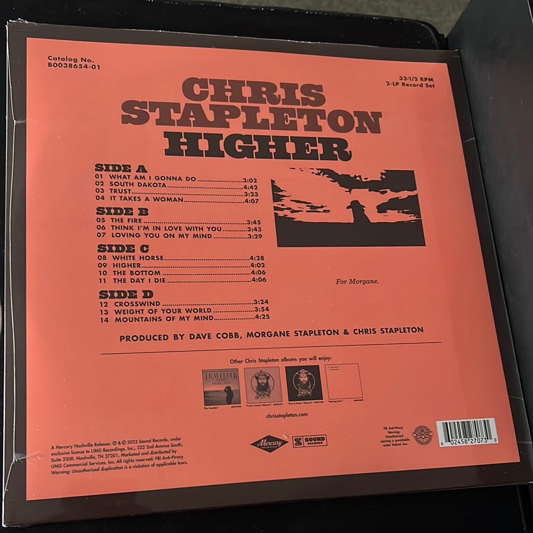 CHRIS STAPLETON - higher