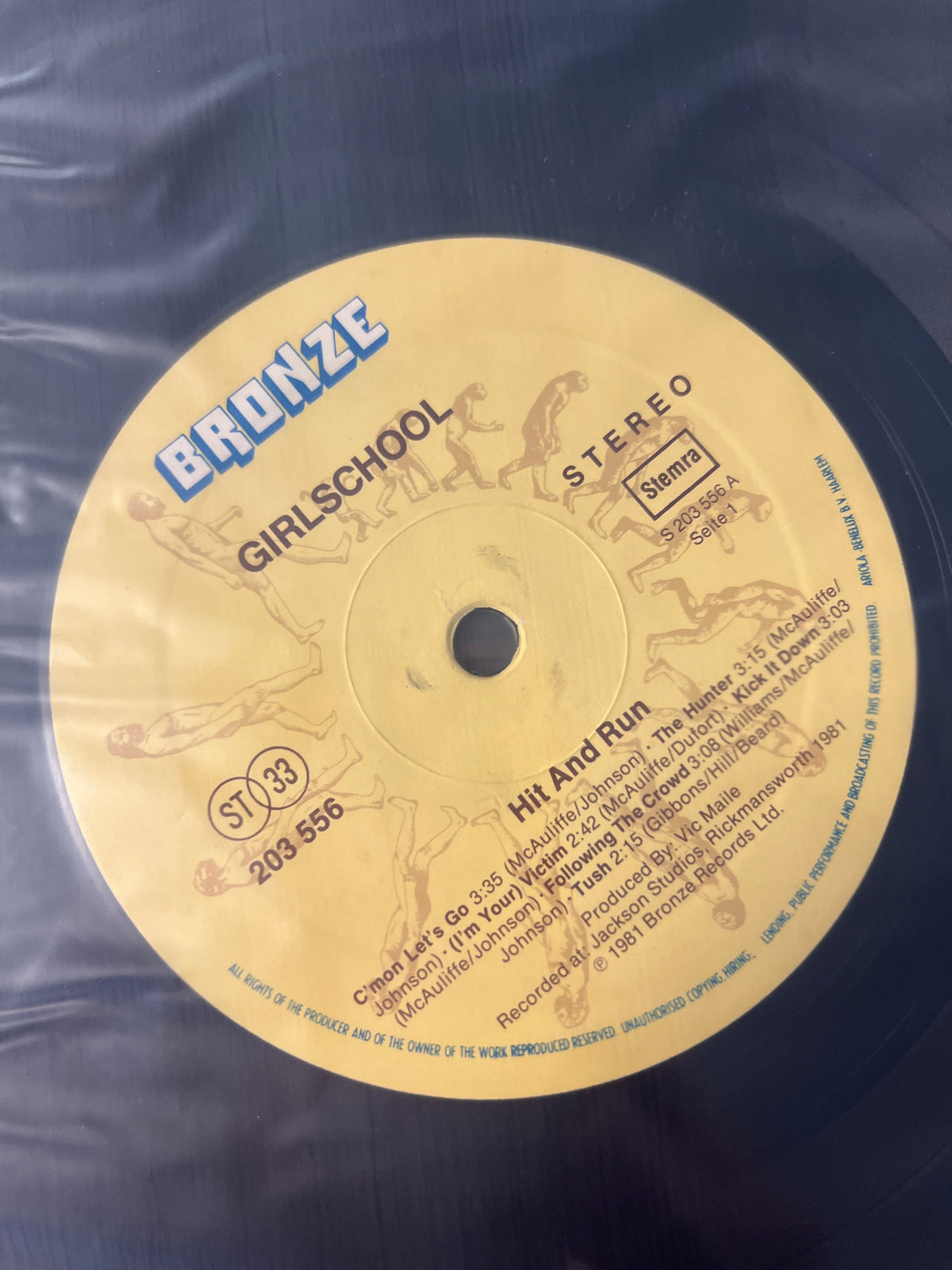 GIRLSCHOOL - hit and run