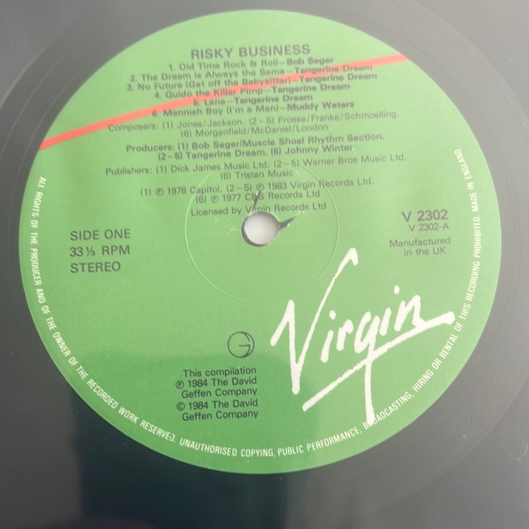 RISKY BUSINESS - soundtrack