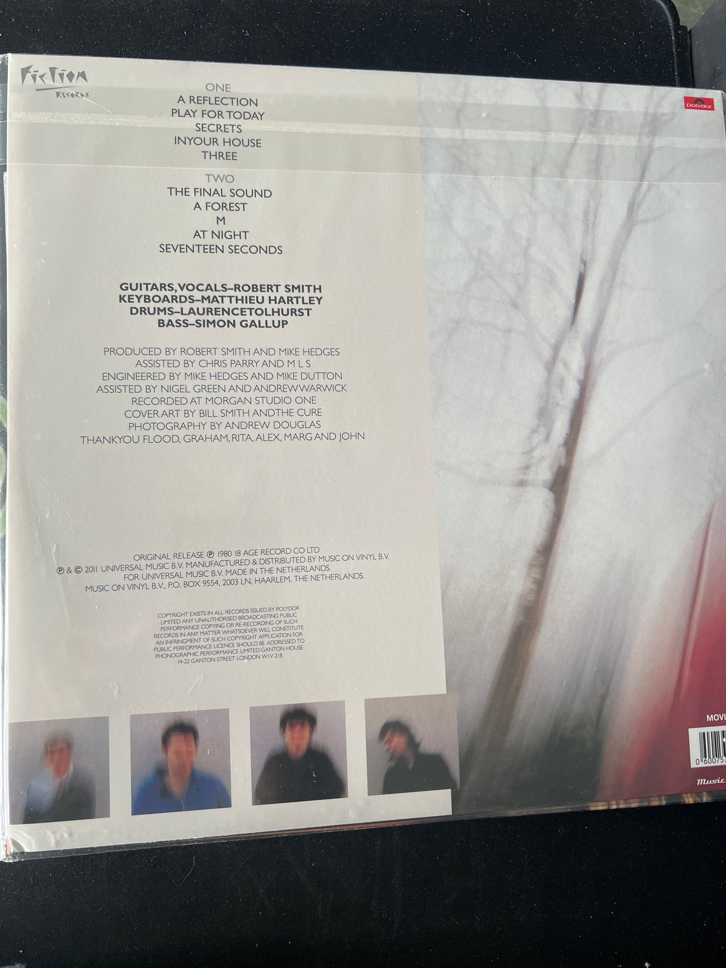 THE CURE - seventeen seconds