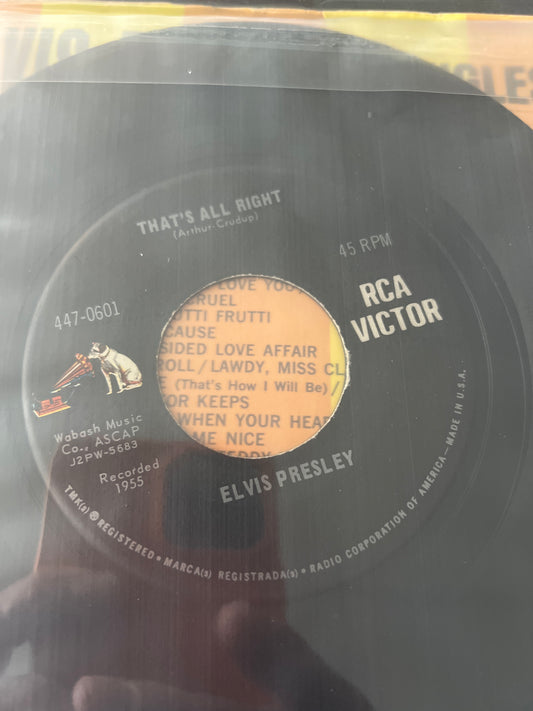 ELVIS PRESLEY - blue moon of Kentucky / that’s all right