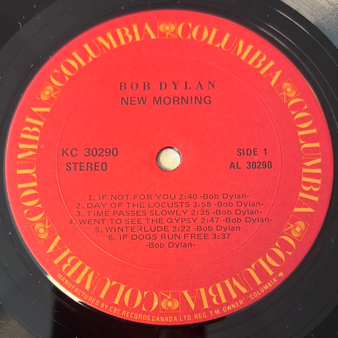 BOB DYLAN - new morning