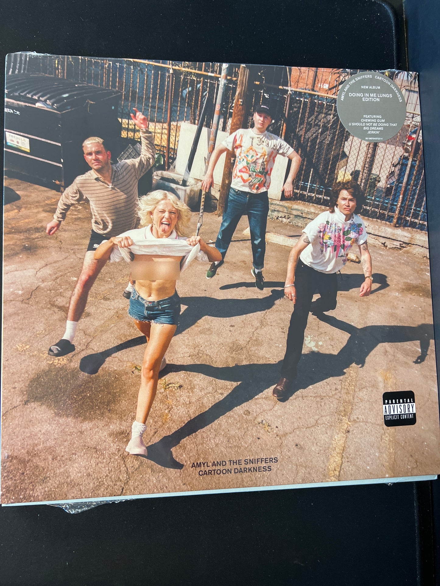 AMYL AND THE SNIFFERS - cartoon darkness