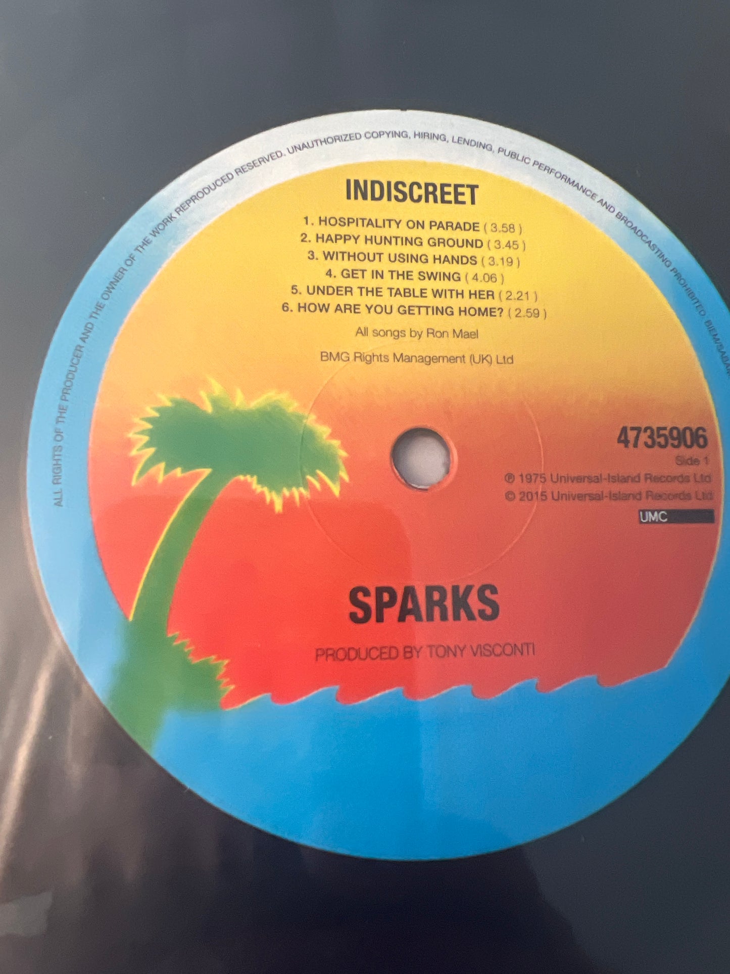 SPARKS - indiscreet