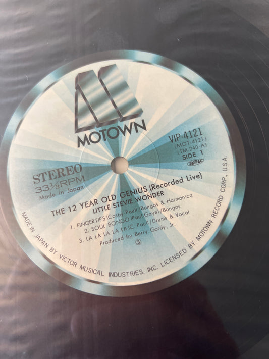 STEVIE WONDER - the 12 year old genius, recorded live