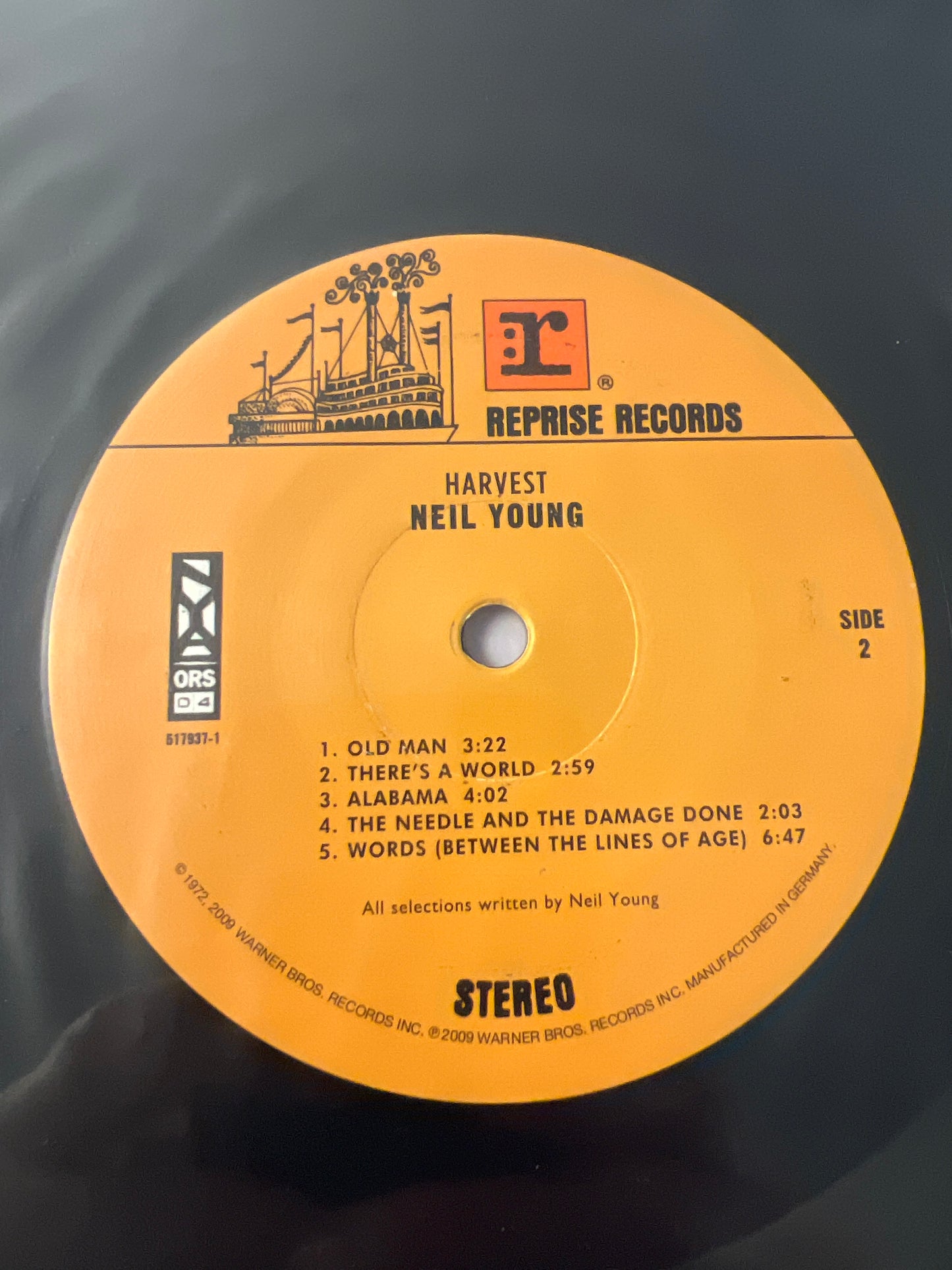 NEIL YOUNG - harvest