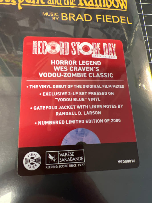 THE SERPENT AND THE RAINBOW - Brad Fiedel