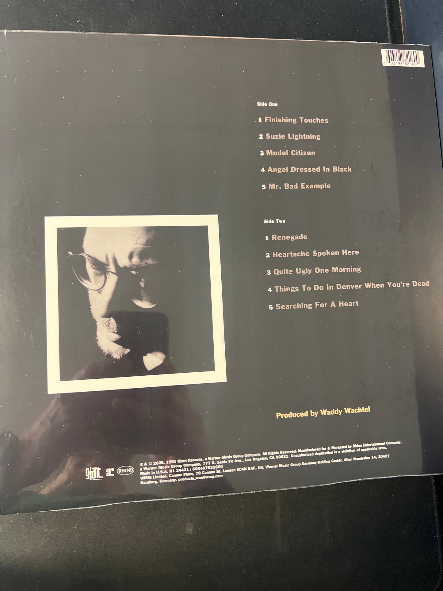 WARREN ZEVON - Mr. Bad Example