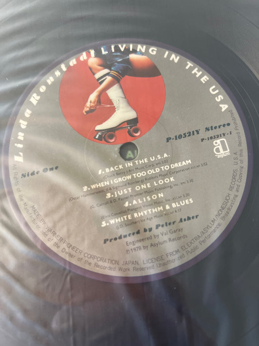 LINDA RONSTADT - living in the USA
