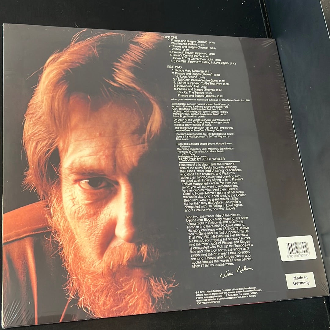 WILLIE NELSON - phases and stages