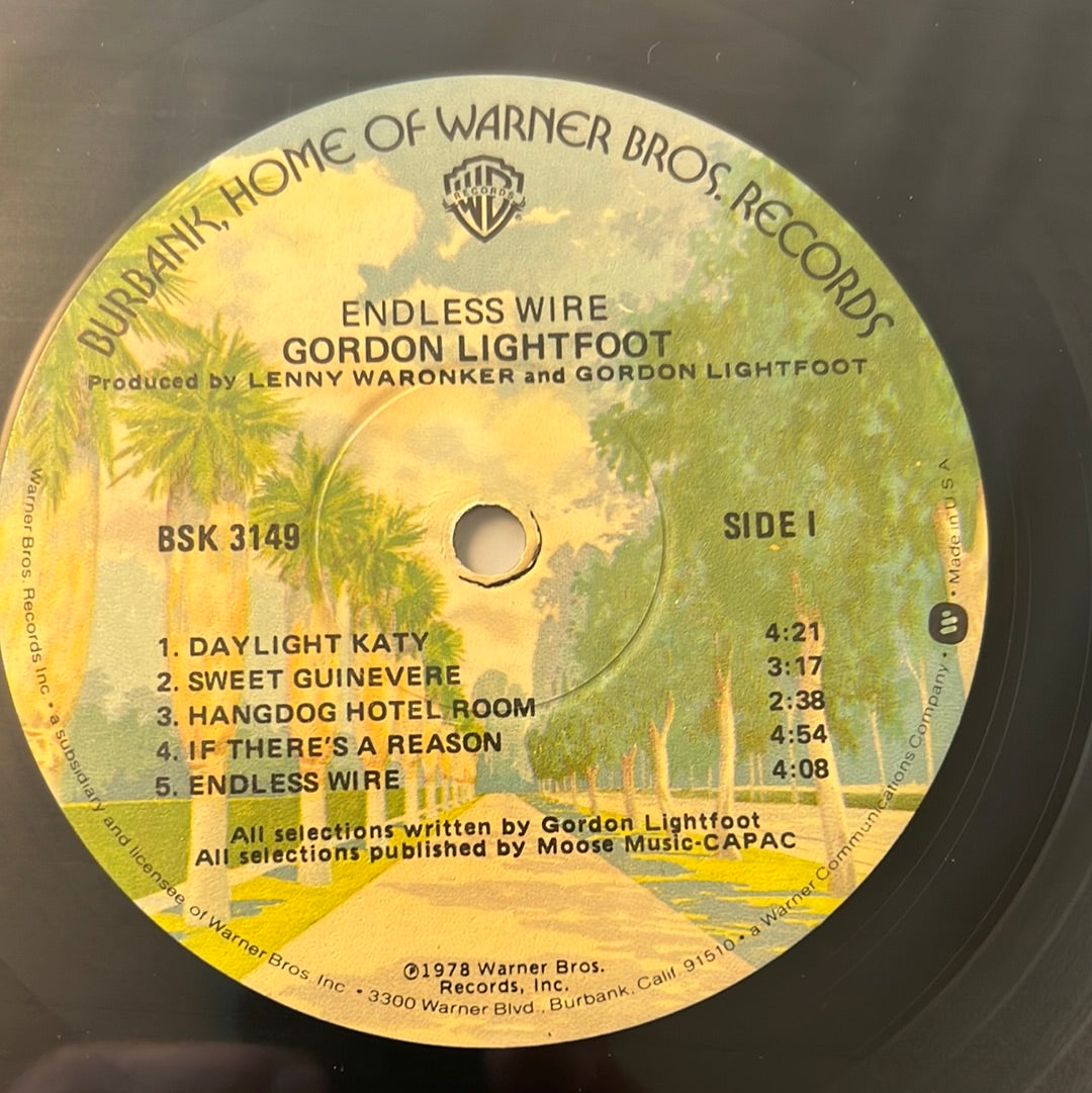 GORDON LIGHTFOOT - endless wire